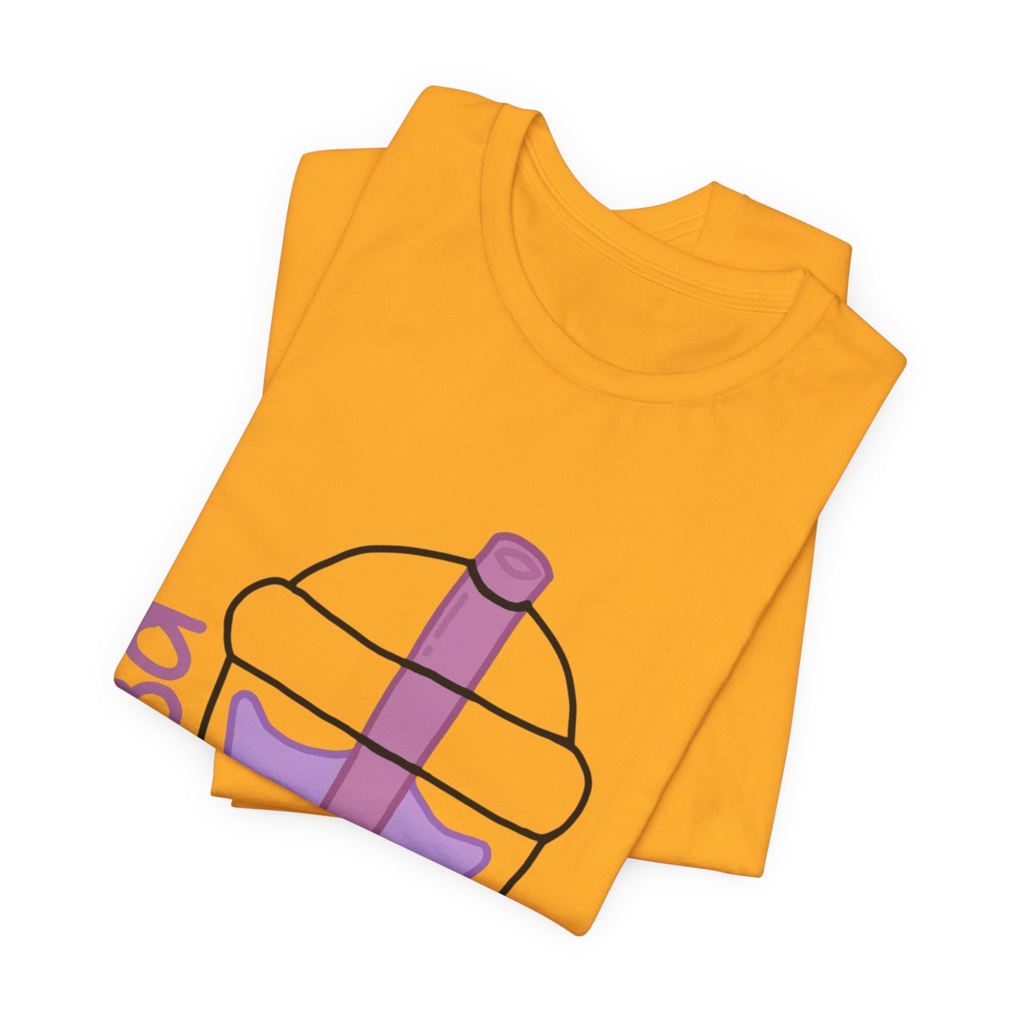 Boba Tea Unisex Short Sleeve Tee - Fun Bubble Tea Graphic T-Shirt