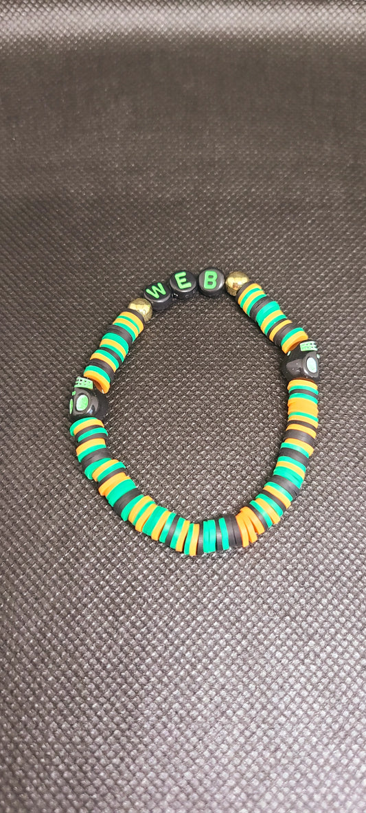 Web Halloween bracelet
