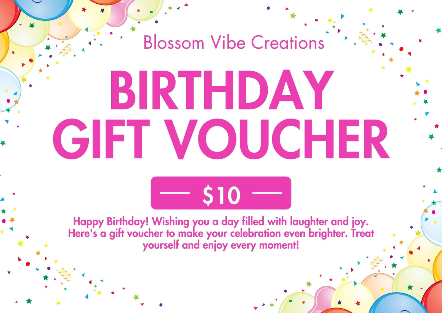 Birthday Gift Card